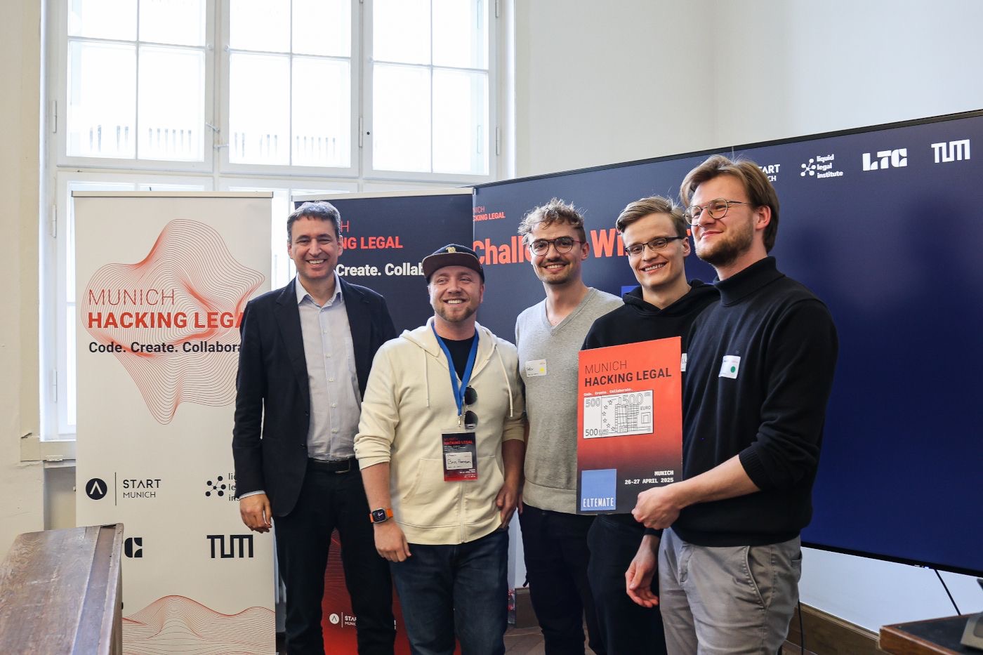 Group picture of Hacking Legal 2025 Munich